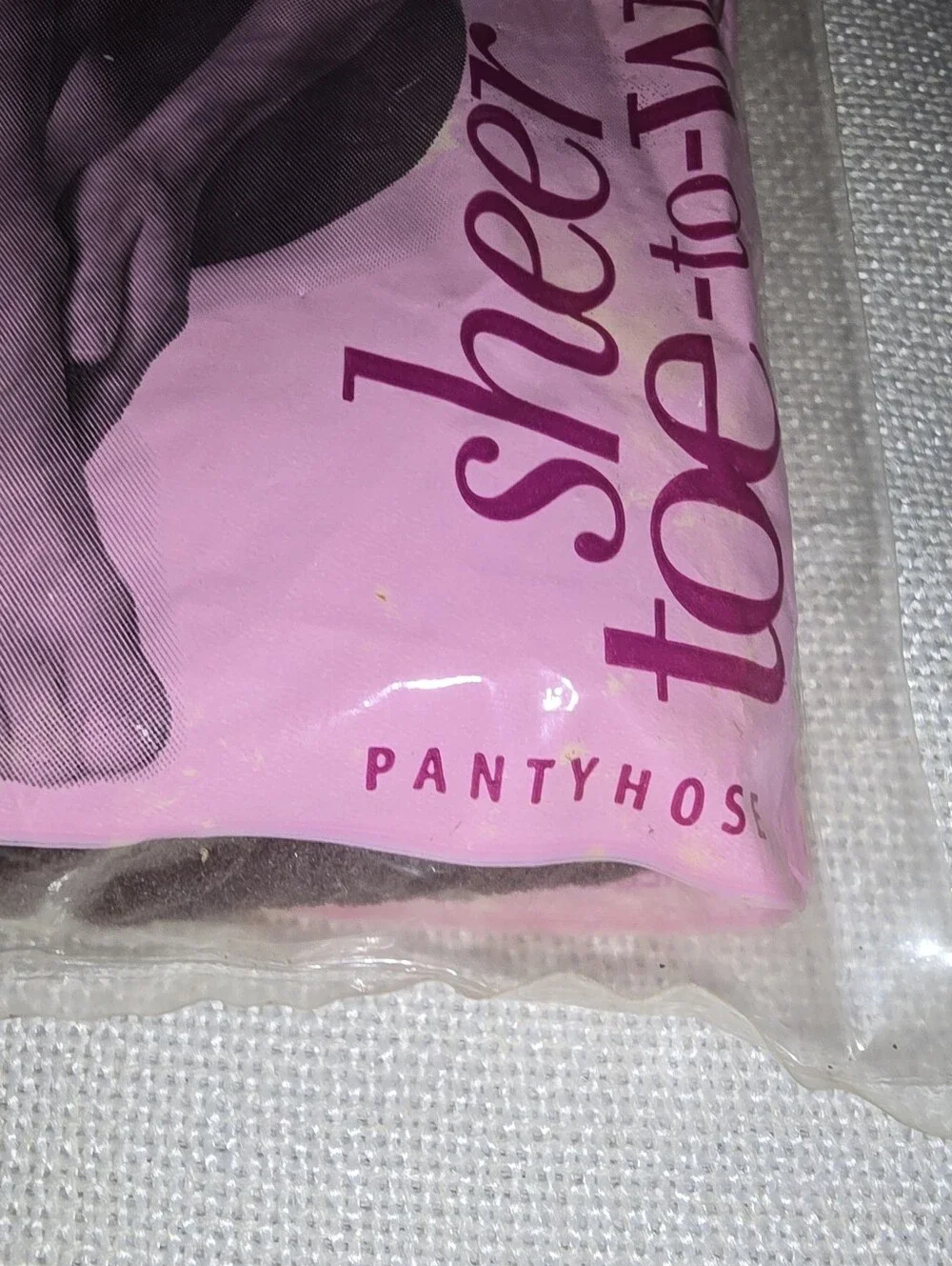 Silkies 080503 Day Sheer Toe to Waist Vintage 2003 XL Mocha Pantyhose NWT